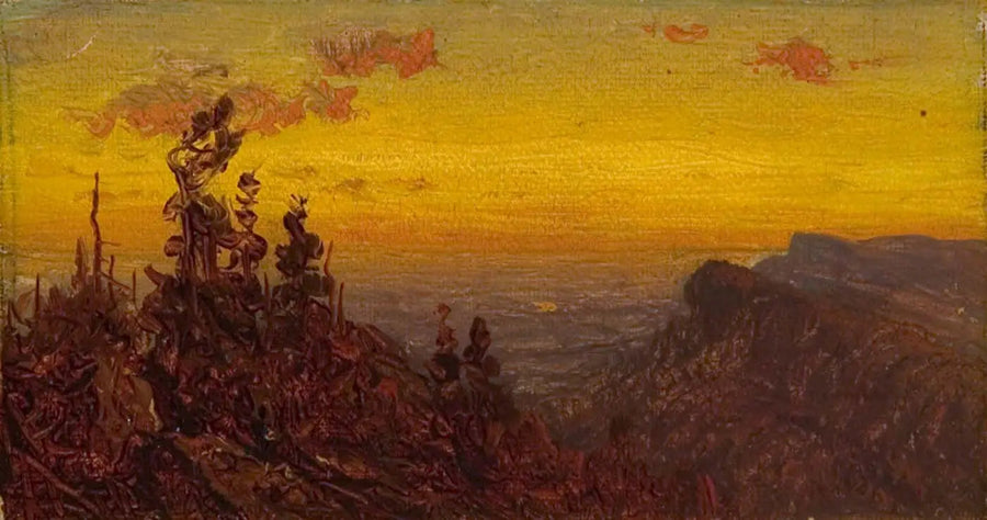 Shawangunk-fjellene - Sanford Robinson Gifford