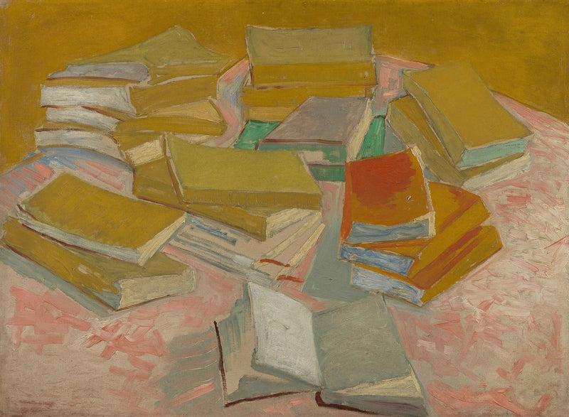 Stabler med franske romaner - Vincent van Gogh