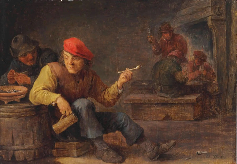 En rusten person drikker og røyker på en vertshus - David Teniers den Yngre

Source:
Des rustres boivent et fument dans une auberge - David Teniers le Jeune
