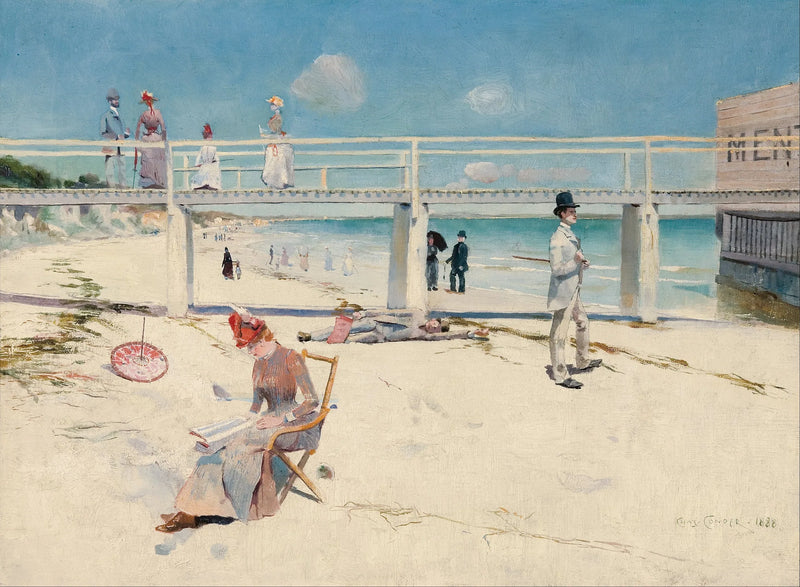 Ferie i Menton - Charles Conder