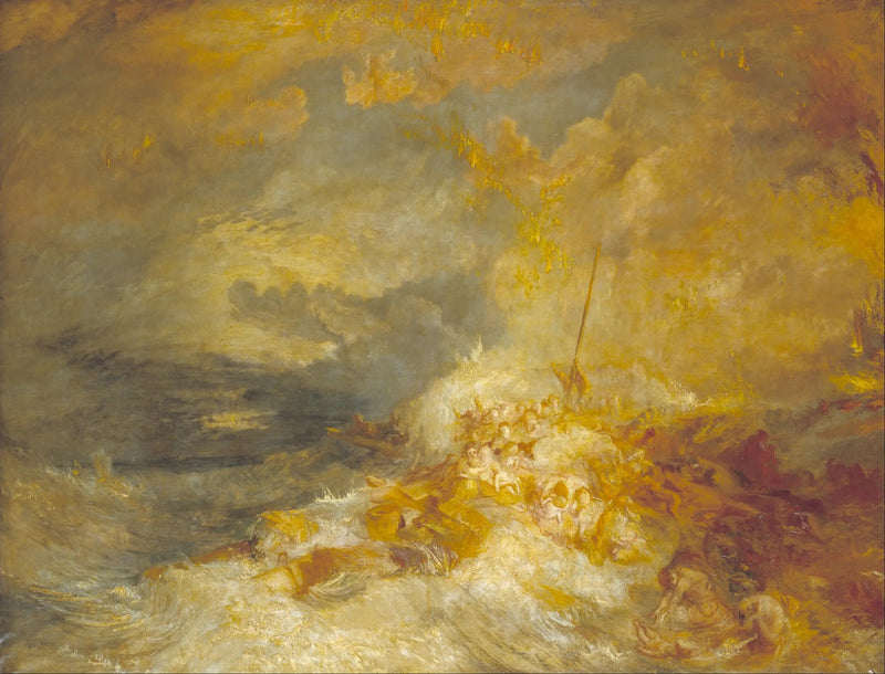Katastrofe til sjøs - J. M. W. Turner