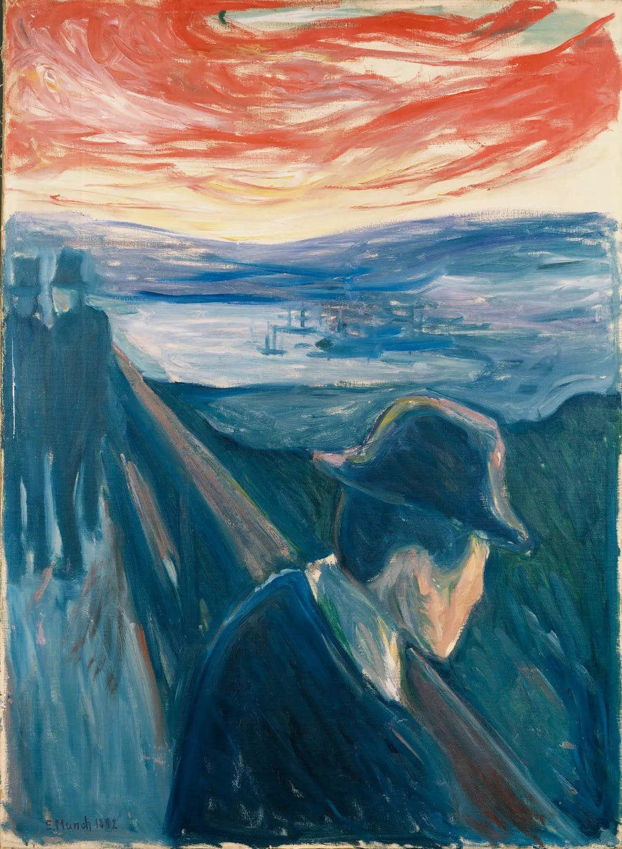 Fortvilelse - Edvard Munch