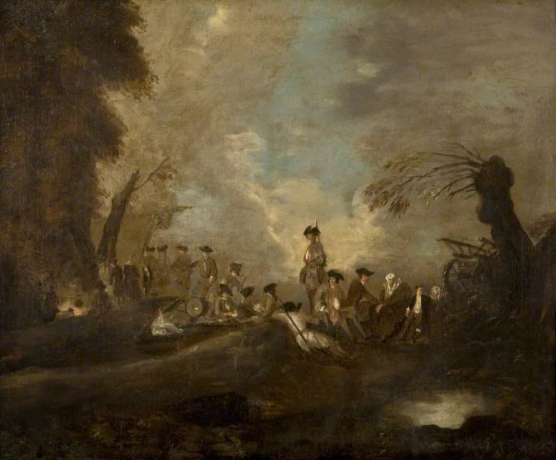 Avskjed under hvile - Antoine Watteau