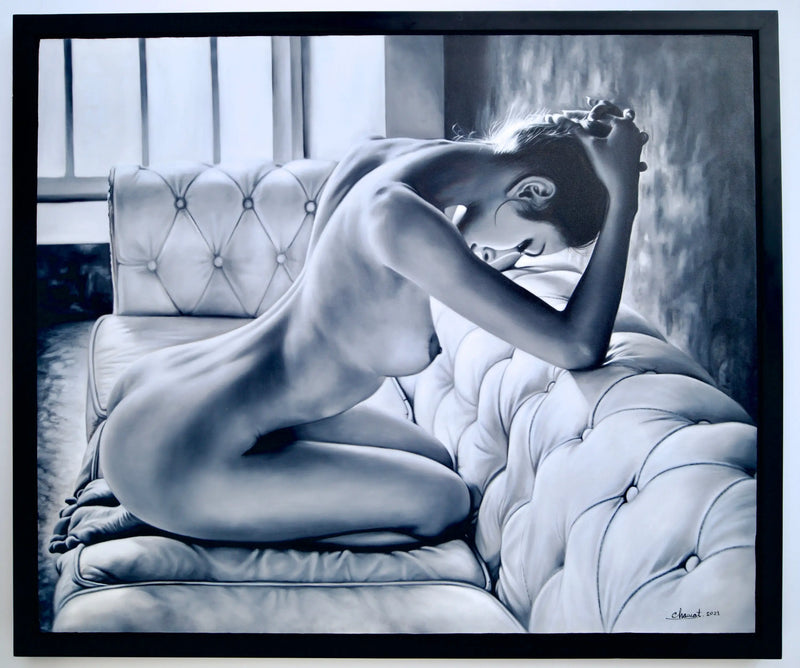 Avslapning på Sofaen | 120 x 100 cm