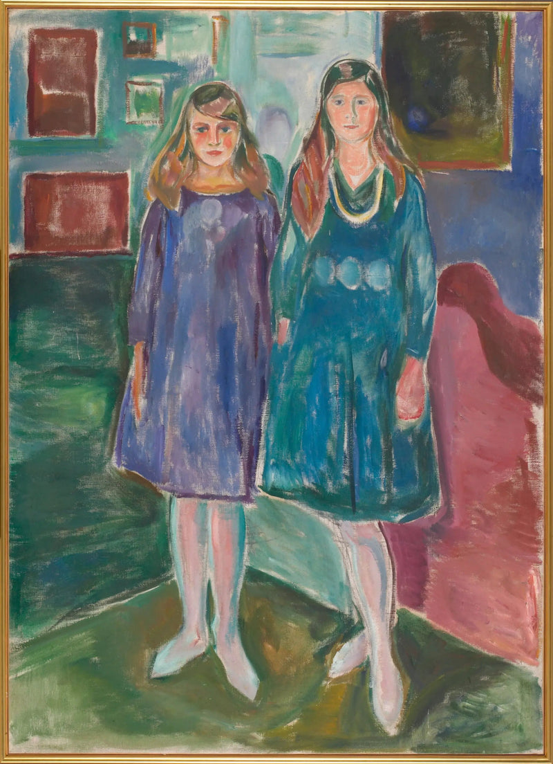 To ungdommer - Edvard Munch