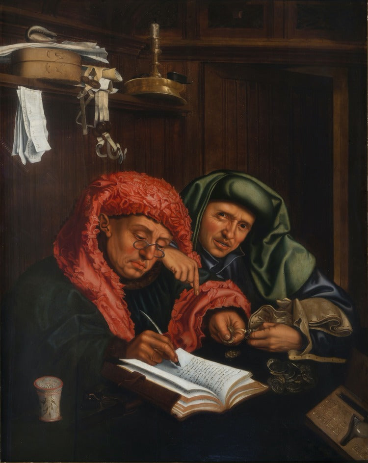 To tollagenter - Marinus van Reymerswale