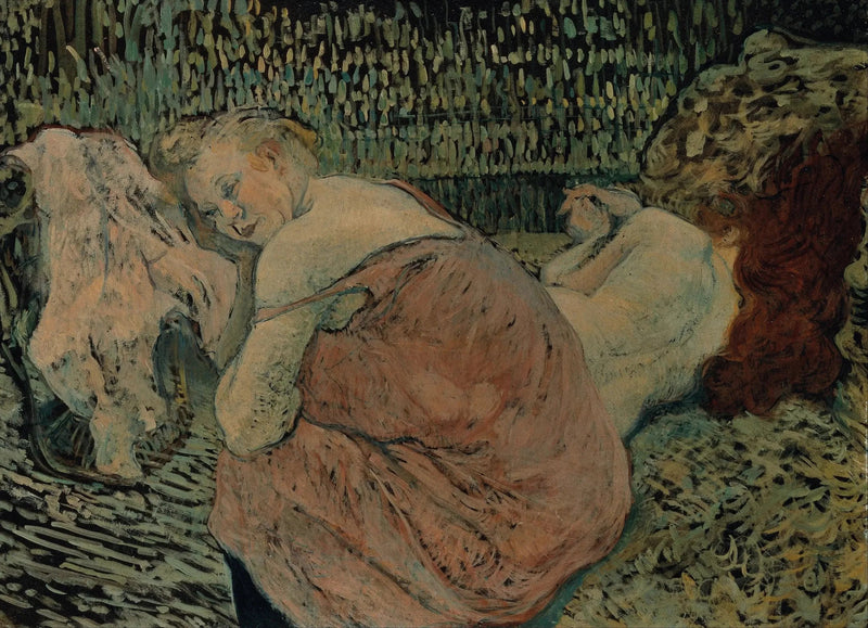 To venner - Henri de Toulouse-Lautrec