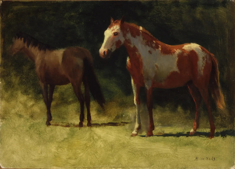 To hester - Albert Bierstadt

Source:
Deux chevaux - Albert Bierstadt