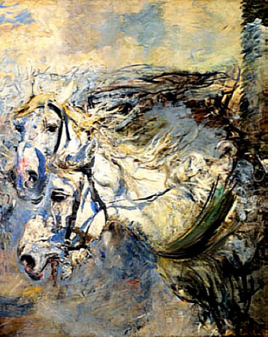 To hvite hester - Giovanni Boldini