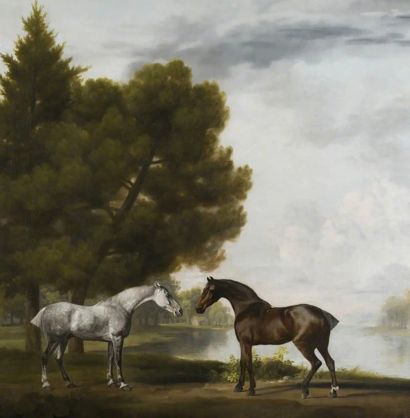 To hester som kommuniserer i et landskap - George Stubbs

Source:
Deux chevaux communiant dans un paysage - George Stubbs