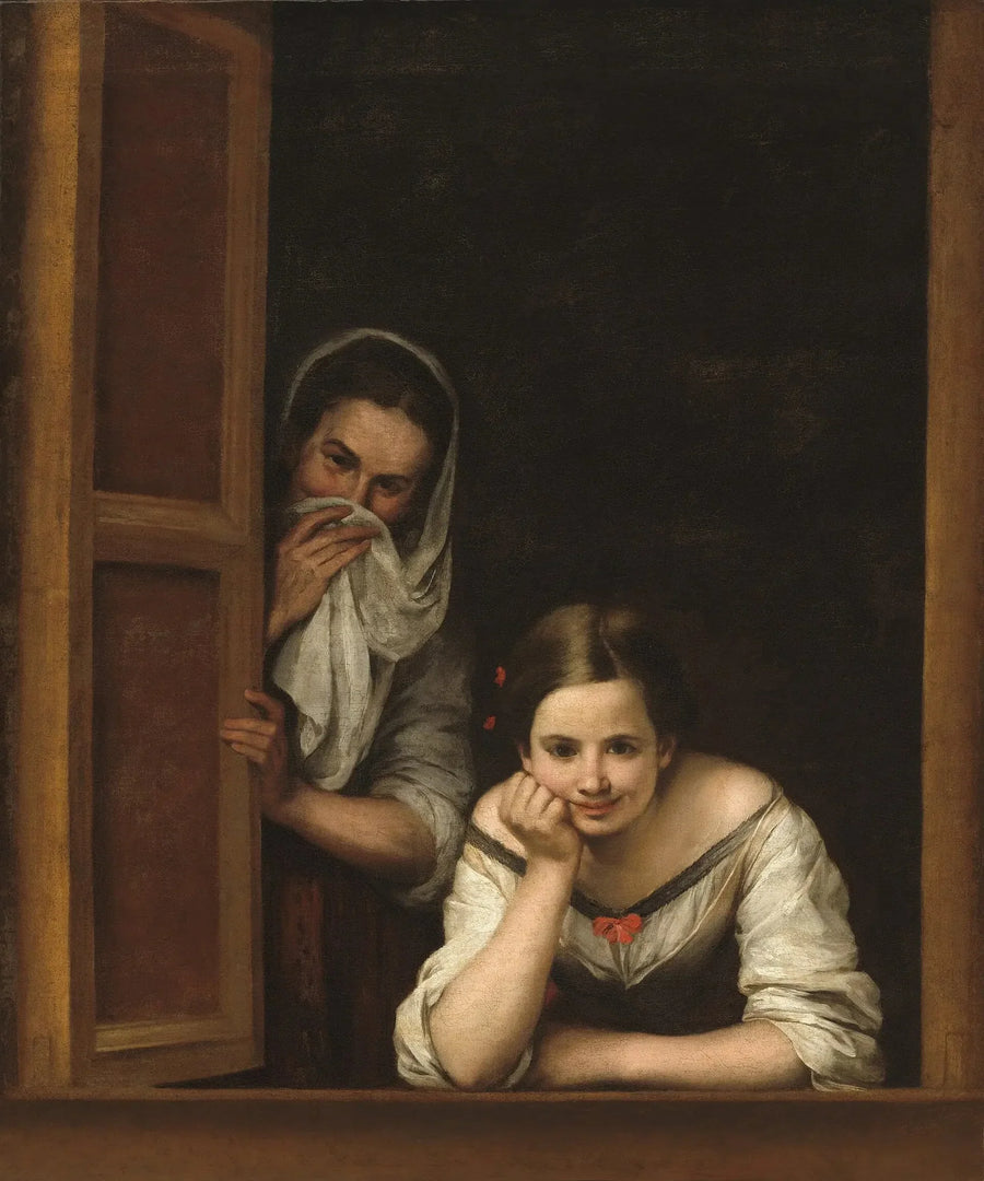 To kvinner ved vinduet - Bartolomé Esteban Murillo

Source:
Deux femmes à la fenêtre - Bartolomé Esteban Murillo