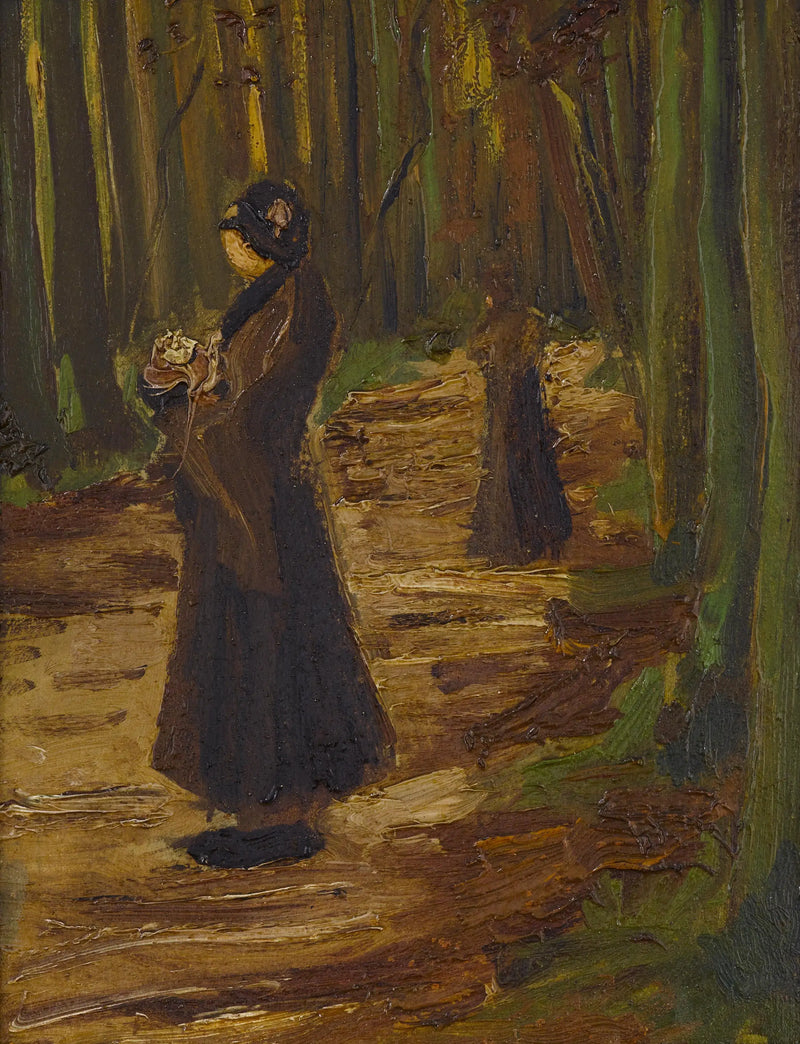 To kvinner i skogen - Vincent van Gogh