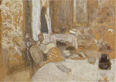 To kvinner i en stue - Édouard Vuillard