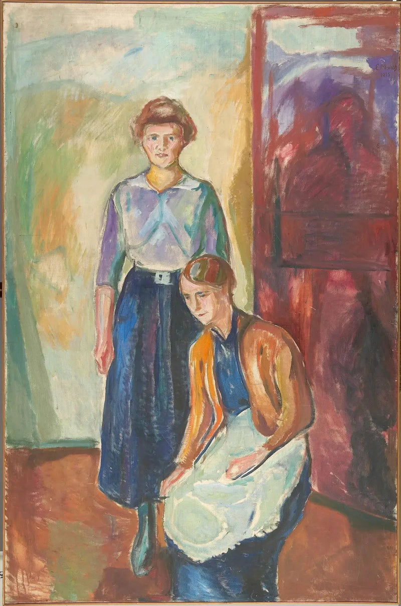To kammertjenere - Edvard Munch