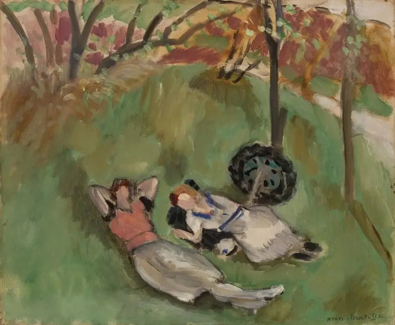 To kvinner som ligger - Henri Matisse