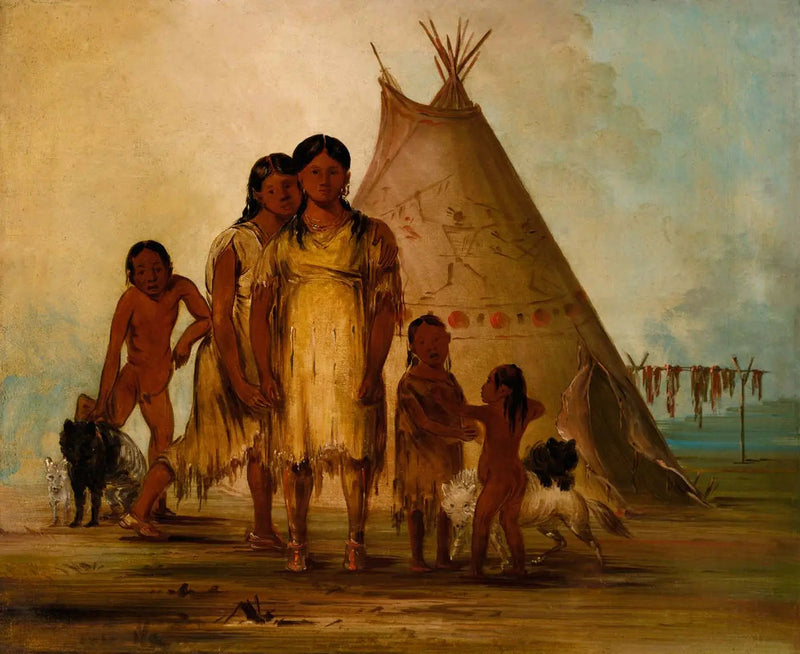 To jenter fra Comanche - George Catlin

Source:
Deux filles comanches - George Catlin