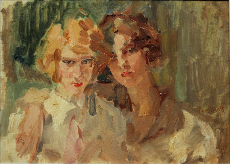 To jenter - Isaac Israëls