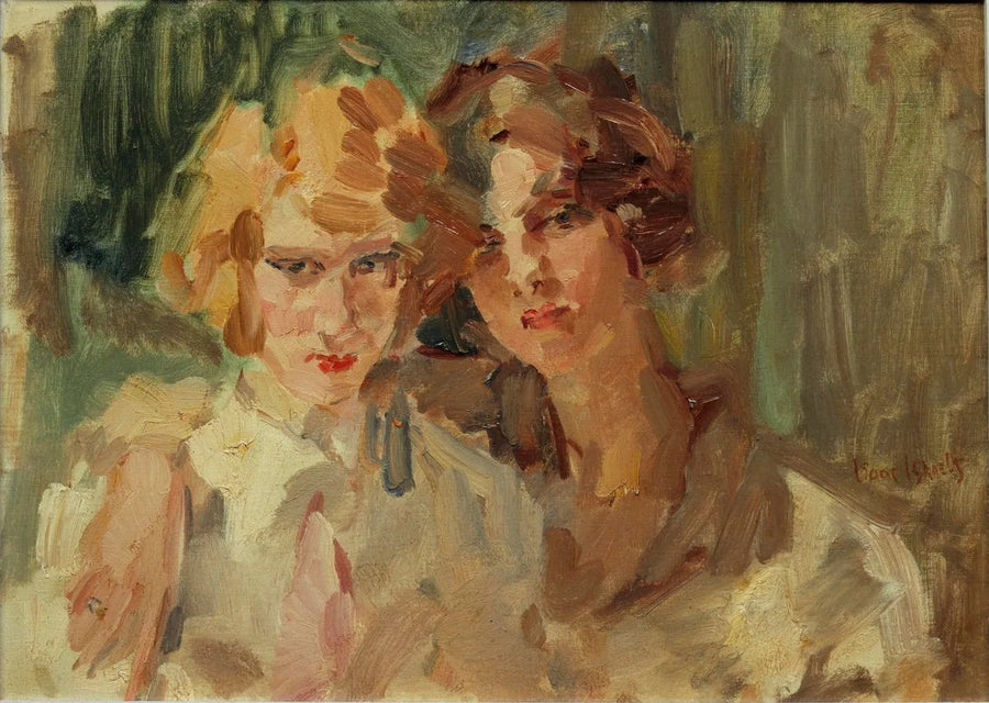 To jenter - Isaac Israëls