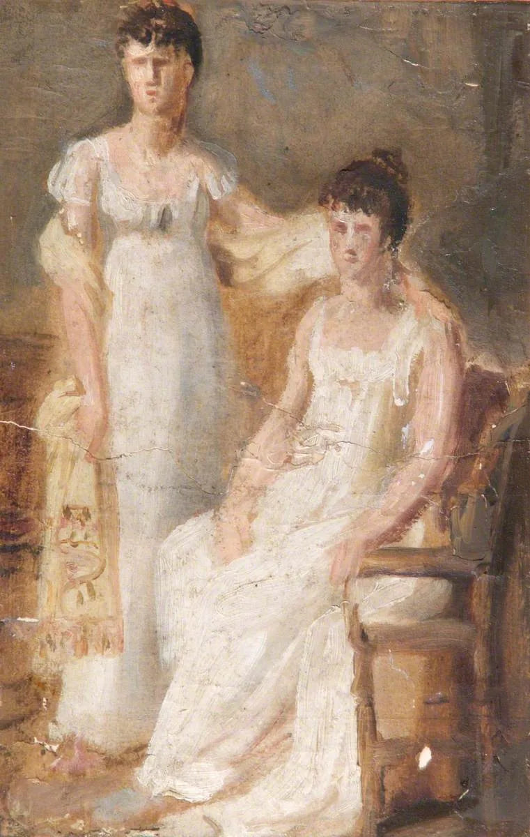 To jenter - Théodore Chassériau