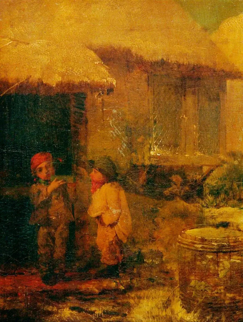 To gutter med et fuglebur - Briton Rivière

Source:
Deux garçons avec une cage à oiseaux - Briton Rivière