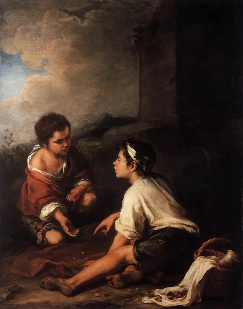 To gutter som spiller terning - Bartolomé Esteban Murillo

Source:
Deux garçons jouant aux dés - Bartolomé Esteban Murillo
