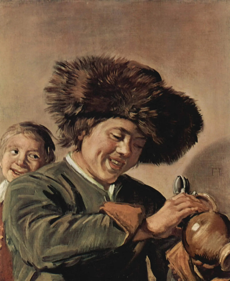 To gutter som ler med øl - Frans Hals

Source:
Deux garçons riant avec bière - Frans Hals