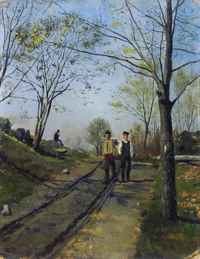 To gutter på en landevei - Edvard Munch
