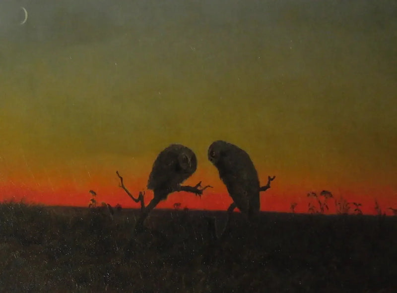 To ugler ved solnedgang - Martin Johnson Heade

Source:
Deux hiboux au coucher du soleil - Martin Johnson Heade