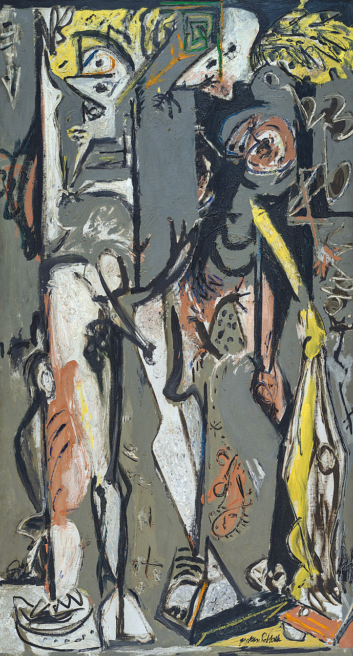 Deux - Jackson Pollock image 1 tableau peint à l’huile sur toile