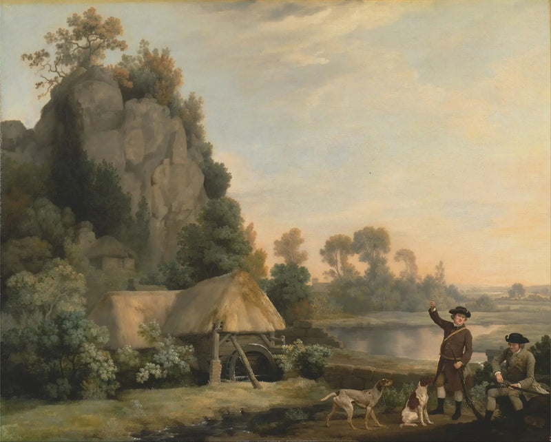 To menn som drar på jakt, med utsikt over Creswell Crags, tatt på stedet - George Stubbs

Source:
Deux messieurs partant à la chasse, avec vue sur Creswell Crags, prise sur place - George Stubbs