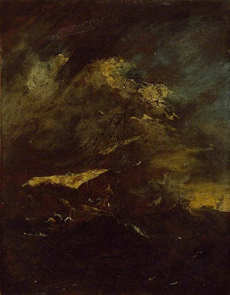To skip a storm - Francesco Guardi