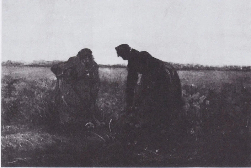 To bønder som graver - Vincent van Gogh