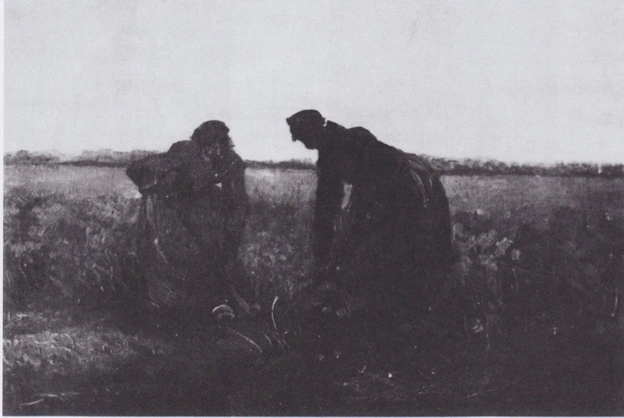 To bønder som graver - Vincent van Gogh