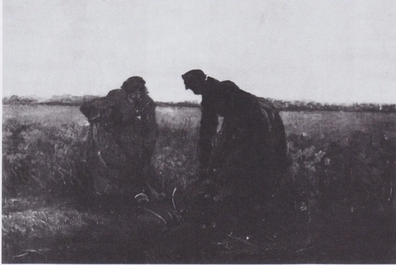 To bønder som graver - Vincent van Gogh