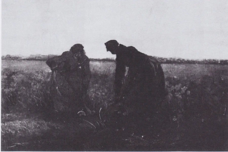 To bønder som graver - Vincent van Gogh