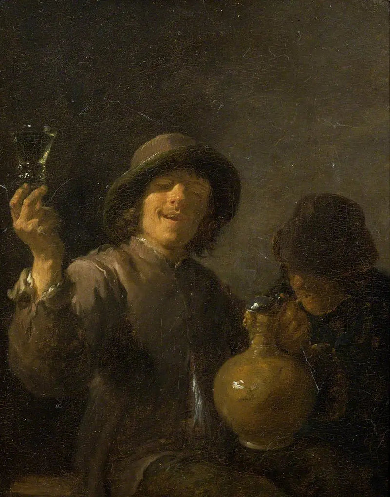 To rustne menn som drikker - David Teniers den Yngre

Source:
Deux rustres buvant - David Teniers le Jeune