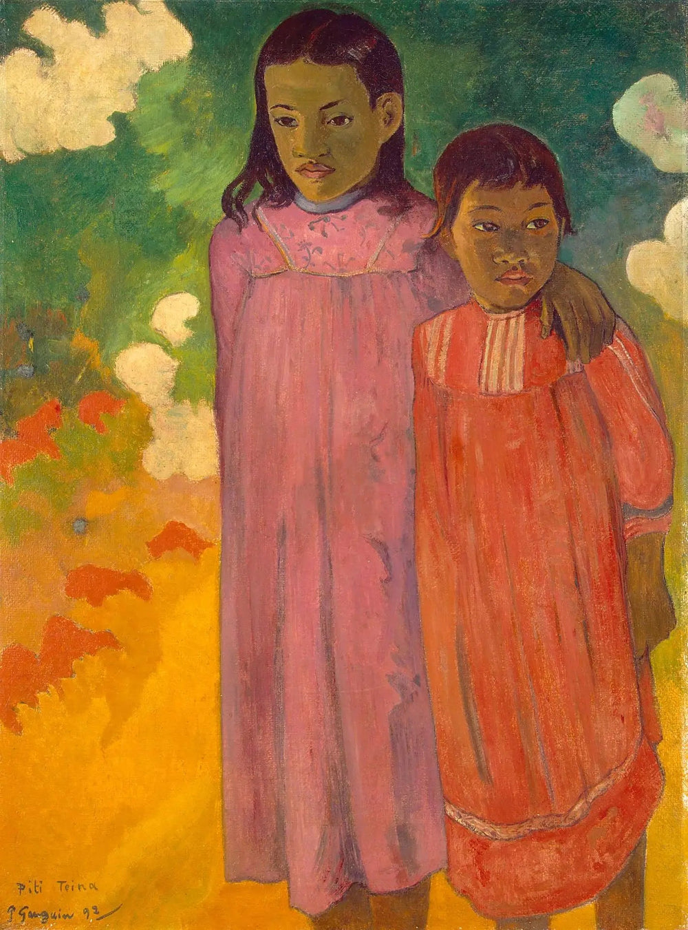 Deux sœurs - Paul Gauguin image 1 reproduction réalisée par Alpha Reproduction