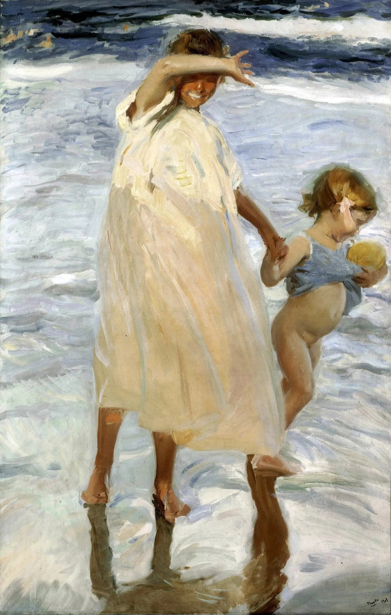 To søstre, Valencia - Joaquín Sorolla
