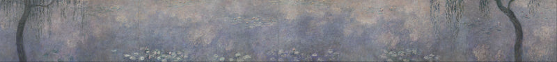 Nymfeene: De to pilene - Claude Monet