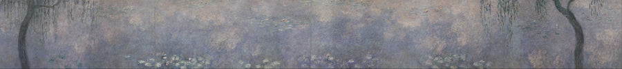 Nymfeene: De to pilene - Claude Monet