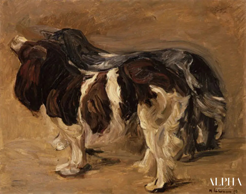 Deux Spaniel - Max Liebermann - Reproductions de tableaux et peintures haut de gamme