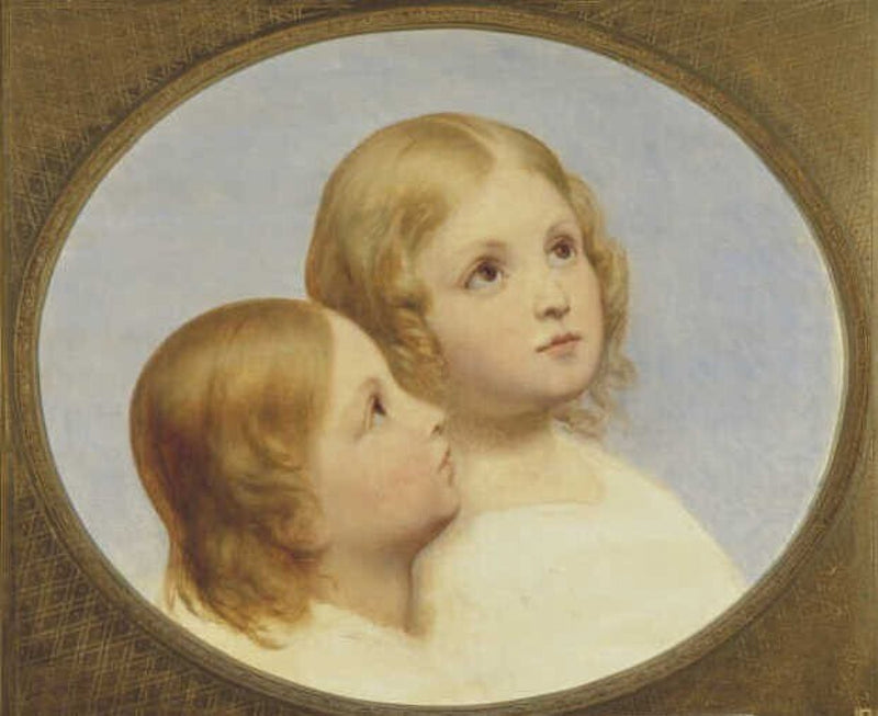 To barnhoder - Ary Scheffer