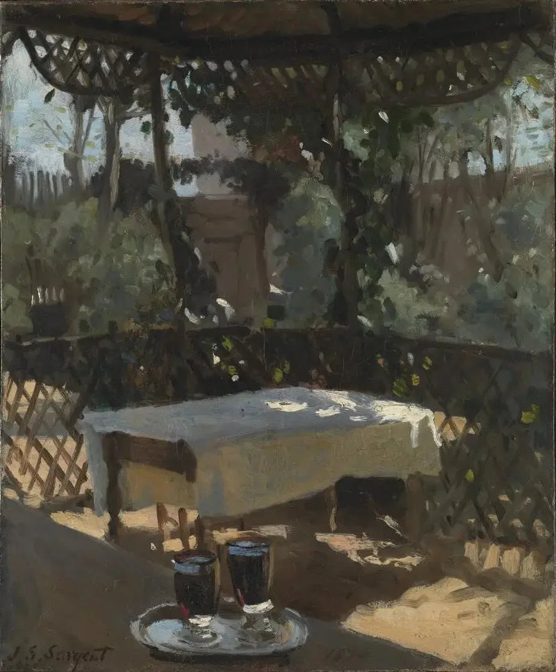 To glass vin - John Singer Sargent