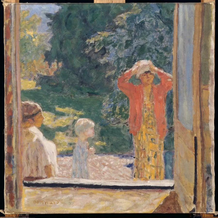 Foran vinduet i Grand-Lemps - Pierre Bonnard
