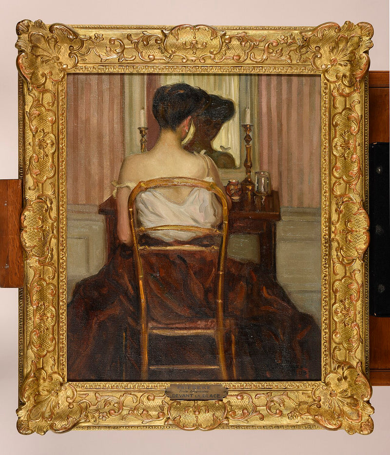 Fremfor speilet - Frederick Carl Frieseke