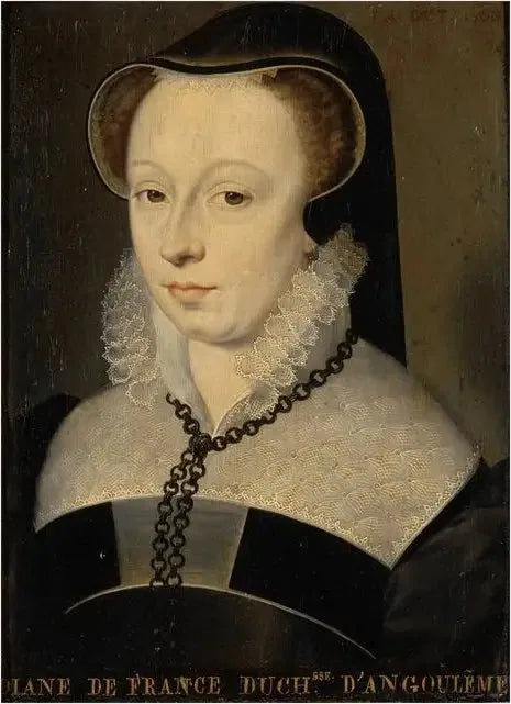 Diane av Frankrike, hertuginne av Angoulême - François Clouet

Source:
Diane de France, duchesse d'Angoulème - François Clouet