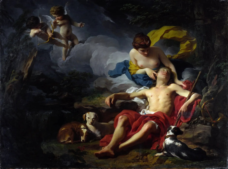 Diane og Endymion - Pierre Subleyras