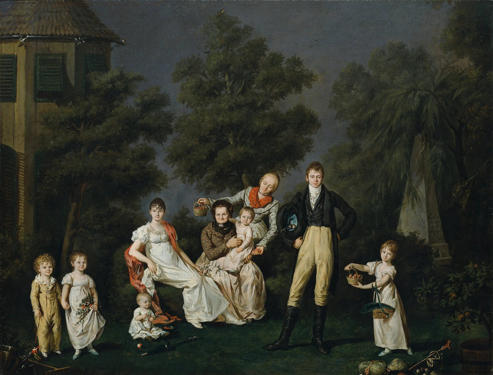Die Familie Wallner - Barbara Krafft image 1 reproduction réalisée par Alpha Reproduction