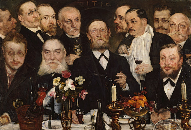 Die Logenbrüder - Lovis Corinth
