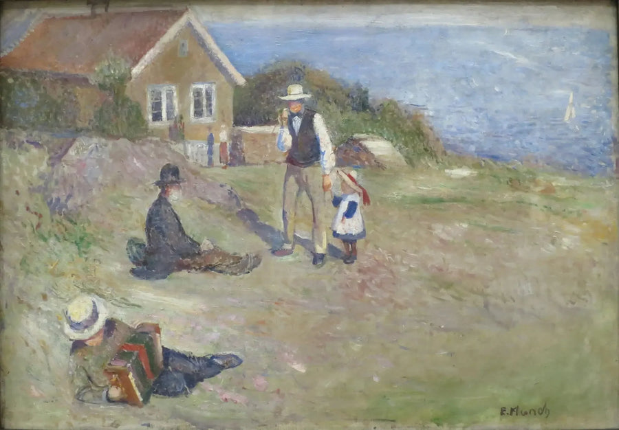 Søndag i Åsgardstrand - Edvard Munch